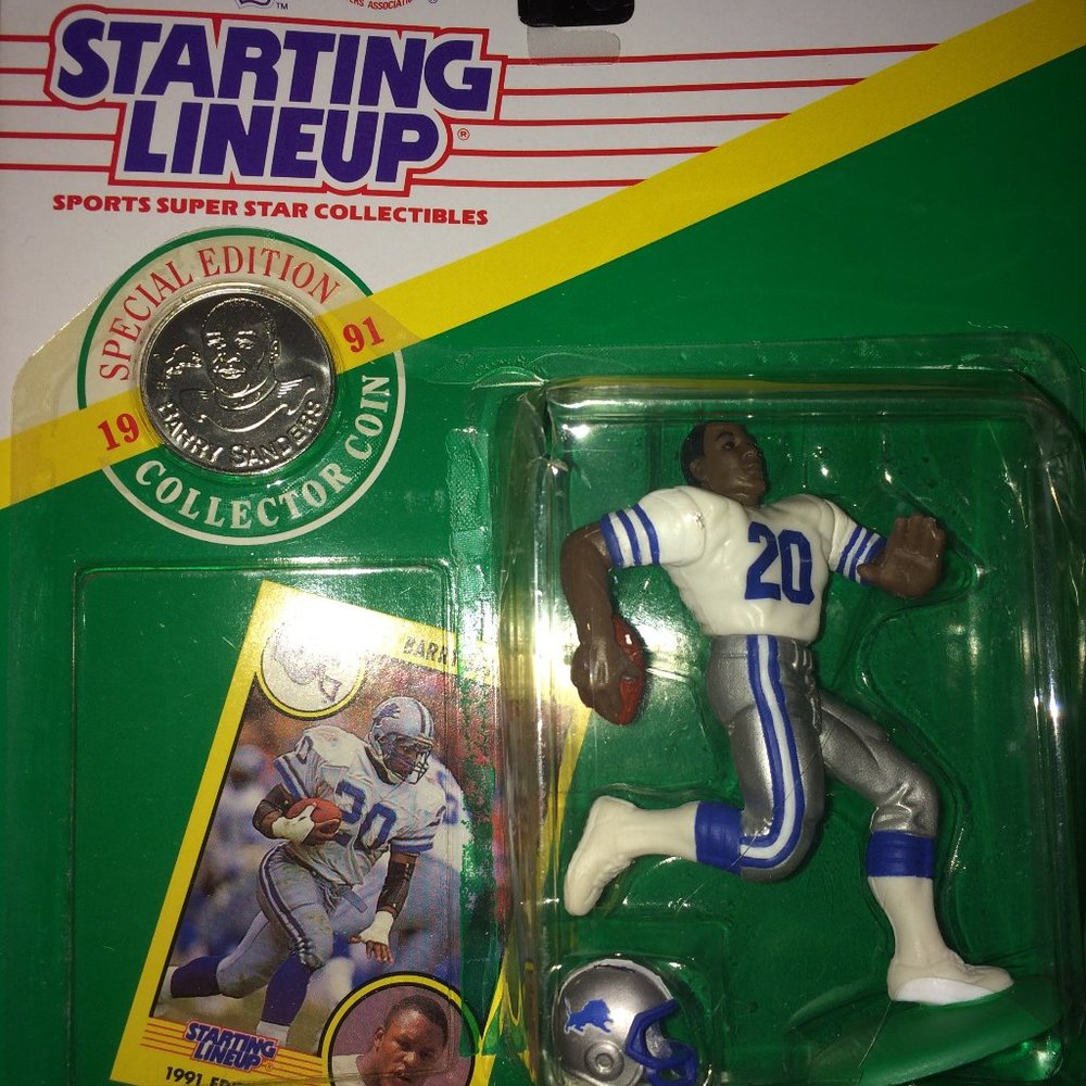 1991 Barry Sanders Starting Lineup